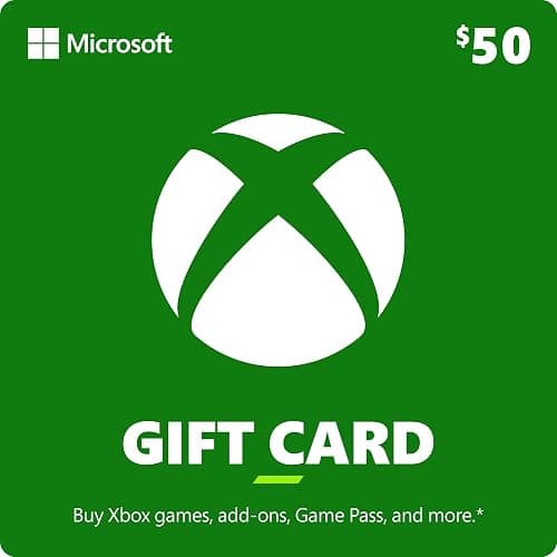 $50 Xbox Gift Card [Digital Code] - Image 1