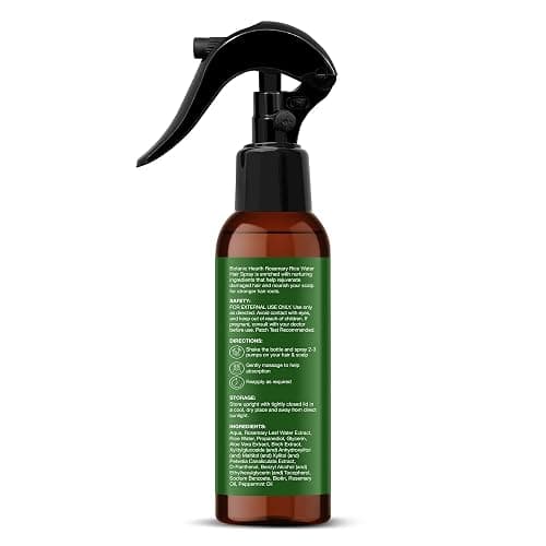 Botanic Hearth Rosemary & Rice Water Hair Growth Spray - 6.8 Fl oz | Leave In Conditioner, Root Enhancer, Korean Scalp Treatment, Anti-Itch & Hair Strengthening Spray Suitable for Women & Men thumbnail 7