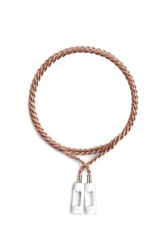 Tapper 18K Rose Gold Plated Rope Chain for AirPods & AirPods Pro thumbnail 4