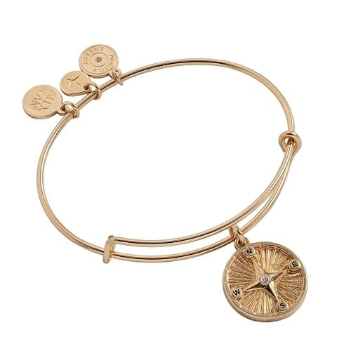 Alex and Ani Compass Charm Bangles - Image 1