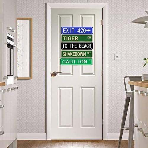 Fox Den Sign Metal Sign Farmhouse Aluminum Sign 4x16 Inch thumbnail 2