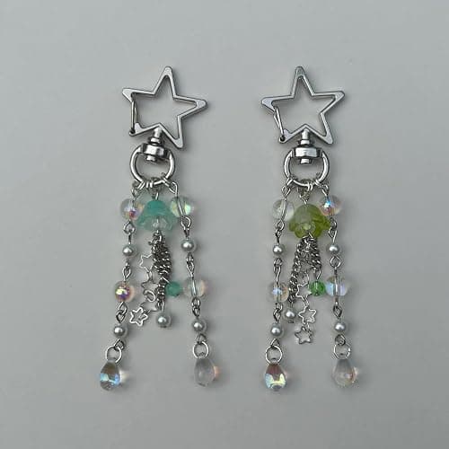 Agromusk Jellyfish Keychain,Cute Y2K Car Keychains for Women Girls Jellyfish Bag Charms Purse Accessories Star Jelly Decor thumbnail 8