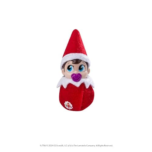 The Elf on the Shelf Frost Pips Mini Blooms Elf Baby Girl with Blue Eyes - Includes Frost Flower Cradle - for Ages 3 Years and Above thumbnail 6