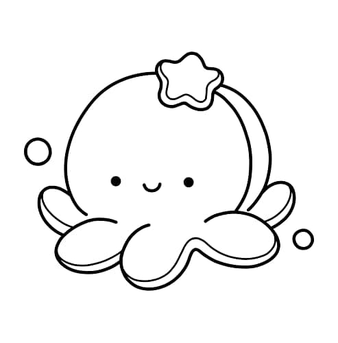 Easy: Cute & Simple Coloring Book for Adults and Kids thumbnail 6