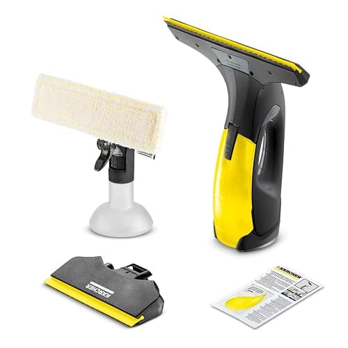 Kärcher Kärcher nettoyeur de vitres wv 2, lave fenêtre sans fil, 2 raclettes incluses, édition spéciale 10 ans +40% d'autonomie - Image 1