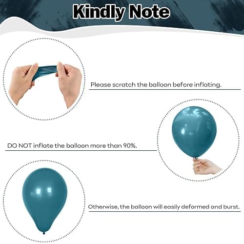 Sage Green Blue Balloons 60 Pcs 12 Inch Dusty Blue Sage Green Cream Balloons Avocado Slate Beige Apricot Balloon for Boys Men Hole in One Golf Boho Goose Baby Shower Birthday Party Decorations thumbnail 4