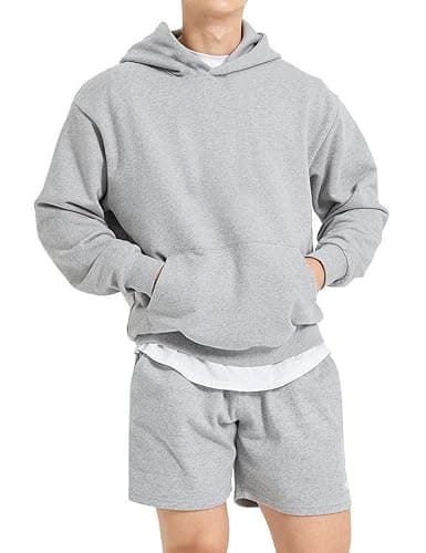 PAODIKUAI Men Hoodie Sweatshirt Loose Fit Fashion Pullover Hoodie Casual Long Sleeve Hooded Sweatshirt with Pocket - Image 1