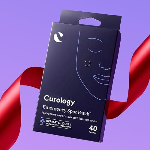 Curology Emergency Spot Pimple Patches for Face, Stocking Stuffer Gifts, Hydrocolloid Pimple Patches Fast-Acting, 40 Count thumbnail 2