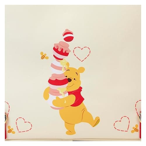 Loungefly Disney Winnie The Pooh Love Convertible Backpack and Tote Bag thumbnail 4