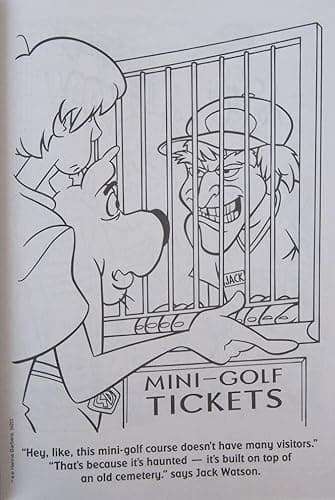 Scooby Doo Gigantic 192 Page Coloring Book with Bonus Stand-Up Characters on Back,Large. (Large) - Imagine Ink Mess Free thumbnail 2