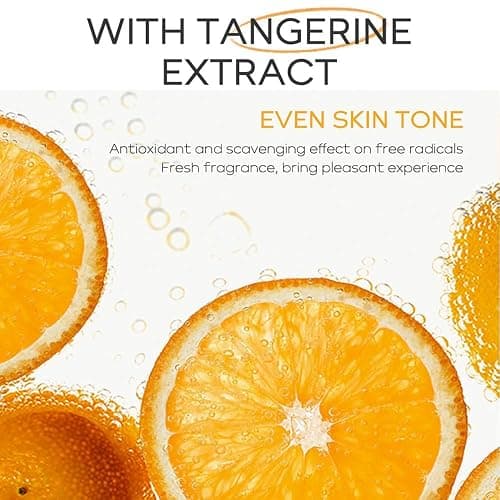 Vitamin C Skincare Set, Moisturizing Face Skin Care Kit with Facial Cleanser, Face Serum, Face Cream, Eye Cream, Toner For Hydrating Skin, Anti-Aging Skin thumbnail 4