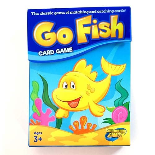 Continuum Games Go Fish Classic Card Game Fun for Children Age 3 and Up - Image 1