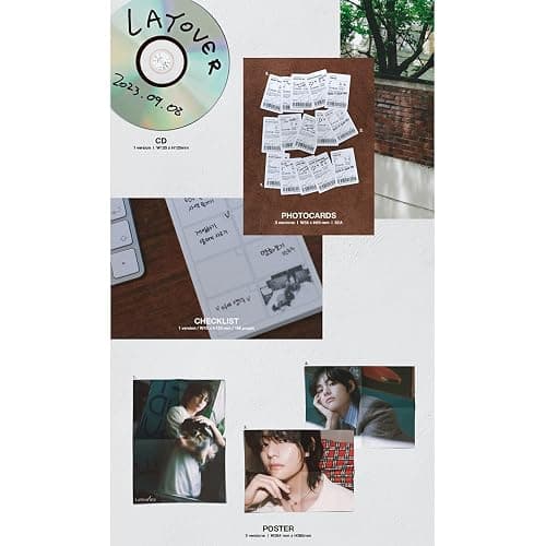 Bts V - Layover 1st Solo Album (Random) thumbnail 6