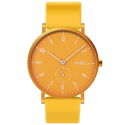 OXFANITE Men's Watch Ultra-Thin Minimalist Waterproof-Fashion Watch for Men or Women with Silicone Band Wrist Watches - Image 1