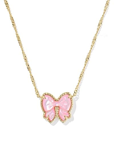 Kendra Scott Haley Bow Short Pendant Necklace, Fashion Jewelry for Women - Image 1