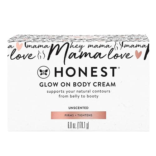 The Honest Company Mama Glow On Body Cream Hydrates Firms and Tightens Skin Shea Butter Avocado Oil Vitamin E 6 oz thumbnail 9