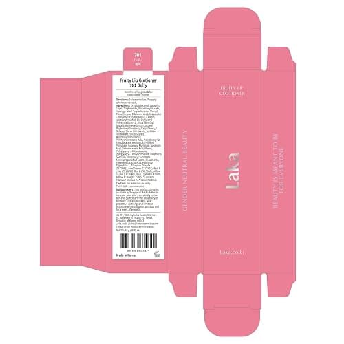 Laka Fruity Lip Glotioner, 10ml/0.33 fl.oz, Lip Gloss with High Shine Vivid Colors, Jelly tip for Hygienic & Easy Application, Plumping Conditioner, Vegan, K-Beauty​ (#701 Dolly) thumbnail 8