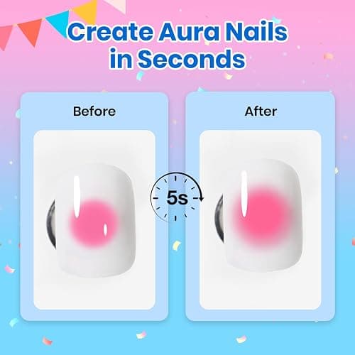 Beetles Blooming Gel, 15ml Clear UV LED Nail Art Gel Polish for Aura Nails, Marble, Natural Stone, Watercolor and Floral Print Spreading Effects, Soak Off DIY Manicure Design thumbnail 3