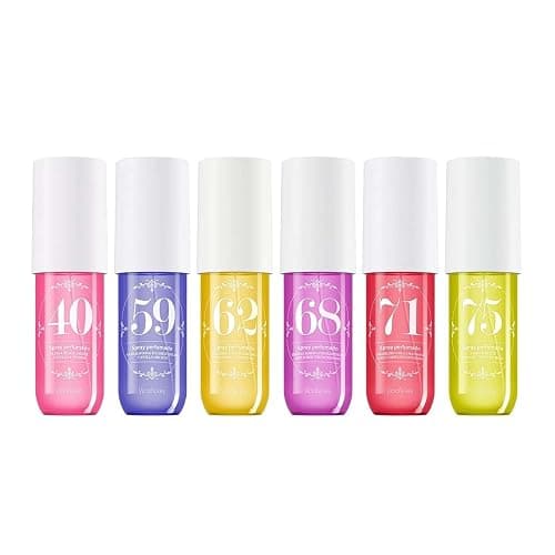 Mini-Parfüm Set, Haar & Körper Parfüm-Bundle enthält 30ml Mini Parfums, verschiedene Düfte, Eau De Parfum, Leicht Zu Tragen, Geschenkset für Damen (40+59+62+68+71+75) - Image 1