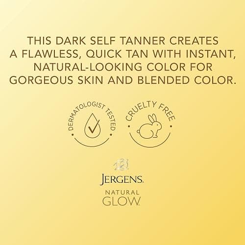 Jergens Natural Glow Instant Sun Body Mousse, Ultra Deep Bronze, 6 oz | Sunless Tanning Formula, Natural-Looking Color, Lightweight Mousse, Streak-Free Application, Fast-Drying Finish thumbnail 4