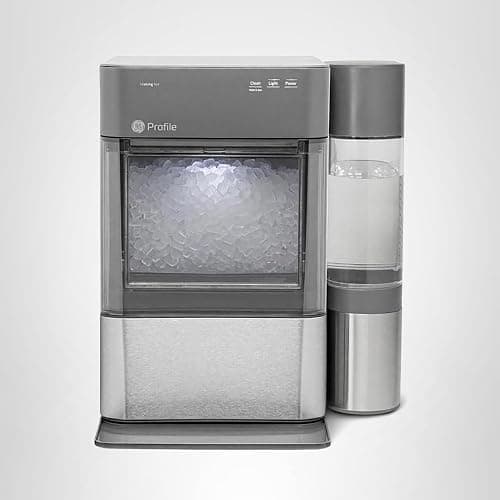 GE Profile Opal 2.0 XL with 1 Gallon Tank, Chewable Crunchable Countertop Nugget Ice Maker, Scoop included, 38 lbs in 24 hours, Pellet Ice Machine with WiFi & Smart Connected, Stainless Steel thumbnail 16