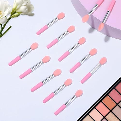 Fokmuaex Professional 20-Pack Silicone Lip Brushes - Precision Mini Makeup Applicators for Lip Gloss, Balm & Concealer, Travel-Sized 5cm/1.96" Hygienic Cosmetic Tools (20PCs) thumbnail 7