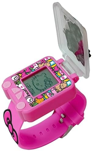 SRV Hub Hello Kitty Kids Educational Smart Watch - Girls Digital Watch with 5 Fun Learning Games, Timer, Alarm, Stopwatch, 10 Clock Faces, Blue Silicone Strap – Ages 4+ thumbnail 3