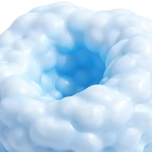 Crunchy Squíshy Stress Ball, With Satisfying Texture, 12cm, Sand Filled Sensory Fidget Toy, Moldable Crunchy Stress Balls, Soothing And Relaxing, For Adults, Students, Working, Travel thumbnail 7