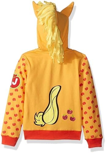My Little Pony girls Apple Jack Costume Zip-up Hoodie thumbnail 2