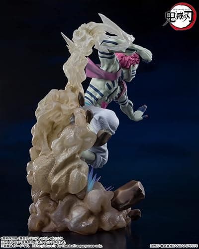 TAMASHII NATIONS - Demon Slayer: Kimetsu no Yaiba - Akaza Upper Three, Bandai Spirits FiguartsZERO Collectible Statue thumbnail 5