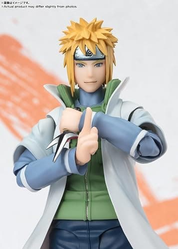 TAMASHII NATIONS - Naruto - Minato Namikaze - NARUTOP99 Edition - S.H.Figuarts Action Figure thumbnail 6