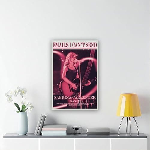 SMART COLOR SABRINA CARPENTER (20) Canvas Poster Wall Art Decor Print Picture Paintings for Living Room Bedroom Decoration 08x12inch(20x30cm) thumbnail 6