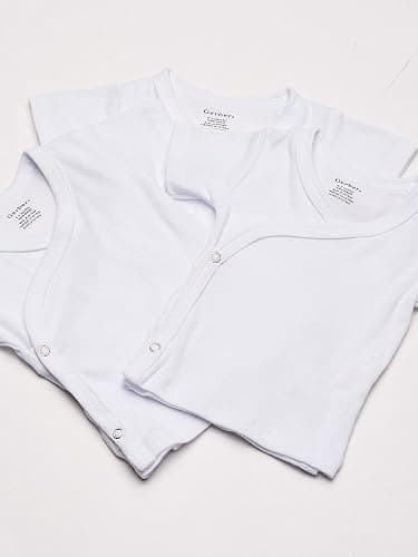 3-Pack White Side-Snap Short Sleeve Shirts thumbnail 2