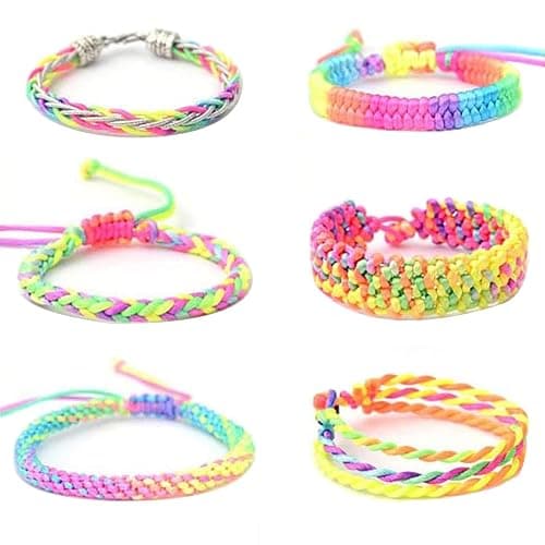 1mm Stretchy Bracelet String, Sturdy Rainbow Elastic String Elastic Cord for Jewelry Making, Necklaces, Beading and Crafts thumbnail 8