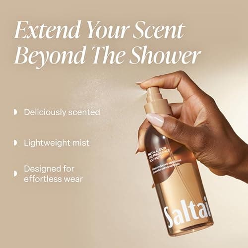 Saltair Body Mist 2 Pack - Fine Fragrance, Lightweight Body Spray Mist with Santal Bloom Scent. Long Lasting Perfume Mist. 2x 8oz Bottles thumbnail 2