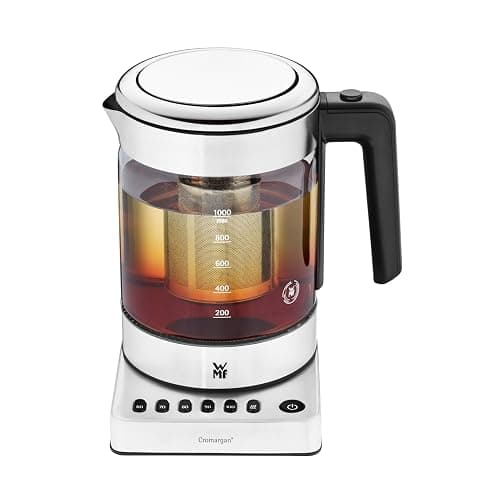 WMF Küchenminis 2 in 1 Vario Wasserkocher mit Temperatureinstellung, 1,0l, 1900 W, Teekocher Glas mit Teebeutelhalter und Sieb thumbnail 6