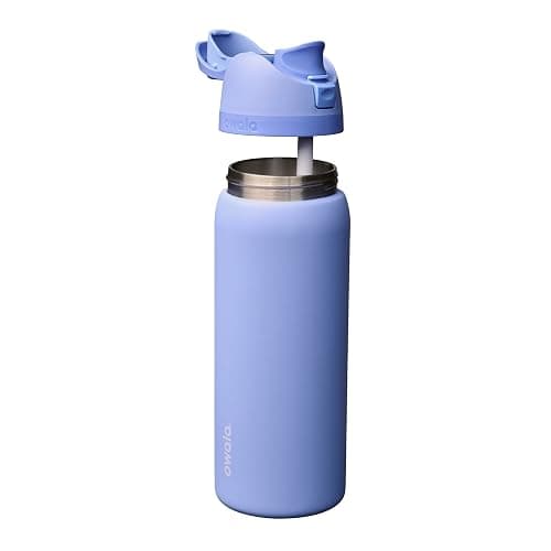 Owala FreeSip Insulated Stainless Steel Water Bottle with Straw, BPA-Free Sports Water Bottle, Great for Travel, 32 Oz, Out of the Blue thumbnail 3
