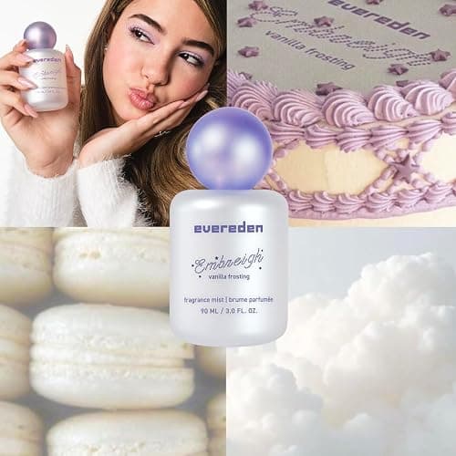 Evereden x Embreigh Hair & Body Fragrance Mist, Vanilla Frosting, Teens | Limited Edition Kids Perfume for Girls, Vanilla & Caramel Long-Lasting Scents, Safe for Sensitive Skin, Made for Kids & Teens thumbnail 9