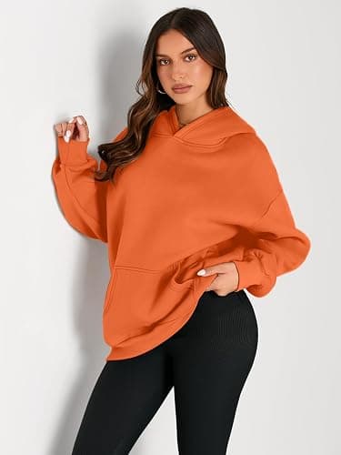 Trendy Queen Womens Oversized Hoodies Fleece Sweatshirts Fall Fashion Pullover Sweaters Winter Clothes thumbnail 2