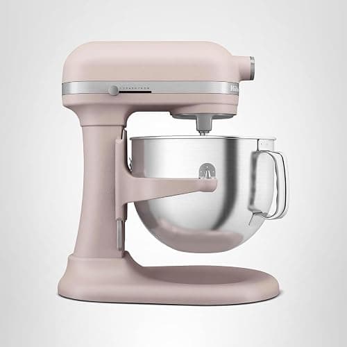 KitchenAid 7 Quart Bowl-Lift Stand Mixer with Accessories, KSM70SKXX, Feather Pink thumbnail 8