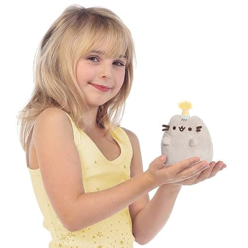Aurora, 61518, Party Pusheen Small, Peluche éco-Responsable, Gris thumbnail 6