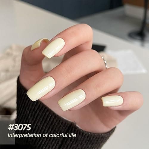 GAOY Green Gel Nail Polish Set for Spring Summer, UV Light Cure Gel Polish Manicure and Nail Art DIY at Home or Salon thumbnail 3