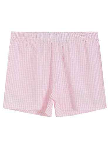 Latuza Women's Seersucker Cotton Summer Pajama Set Button Down Pj Set thumbnail 3