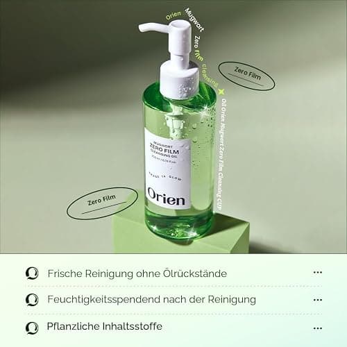 Orien Mugwort Zero Film Cleansing Oil 6,76 fl.oz, 200 ml, Daily Makeup, Blackhead Removal No pore clogging thumbnail 4