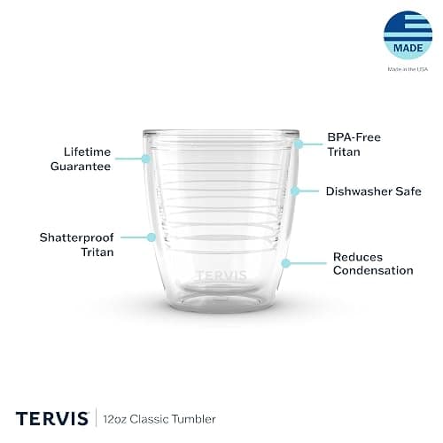Tervis Ol' Time Maritime Boating Collection Anchor Down Made in USA Double Walled Insulated Tumbler Travel Cup Keeps Drinks Cold & Hot, 12oz, Anchor Down thumbnail 5