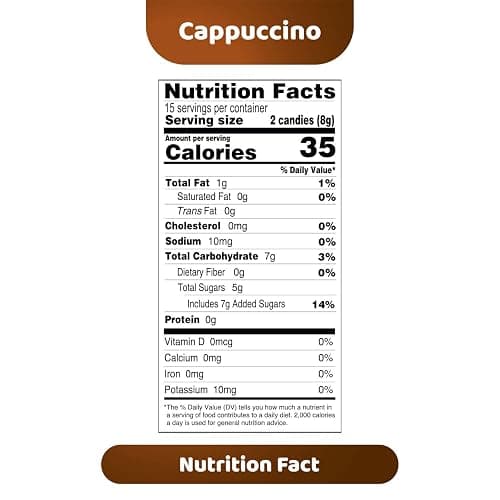 Kopiko Cappuccino Candy – Hard Candy from Indonesia (2-Pack 4.23oz) | Bold-tasty candy with real coffee extract – Satisfying boost for on-the-go energy – 4.23 oz each thumbnail 2