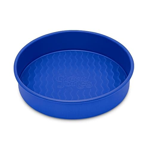 Great Jones Patty Cake (Blueberry) | Nonstick 9-Inch Round Cake Pan | Heavy-Duty Aluminized Steel | Easy Release Coating | Oven-Safe Up to 450°F | Even Heat Distribution | Dishwasher-Friendly thumbnail 8