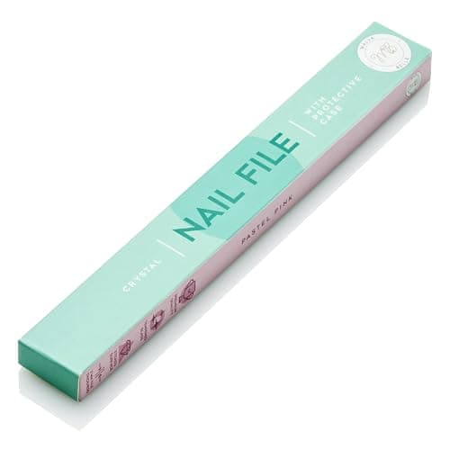 Malva Belle Best Crystal Glass Nail File for Women - File & Travel Case Set - Heavy Duty for Natural Nails, Gel - Professional Nail Shaper – Nail Care Essentials - Pastel Pink 2mm thumbnail 9