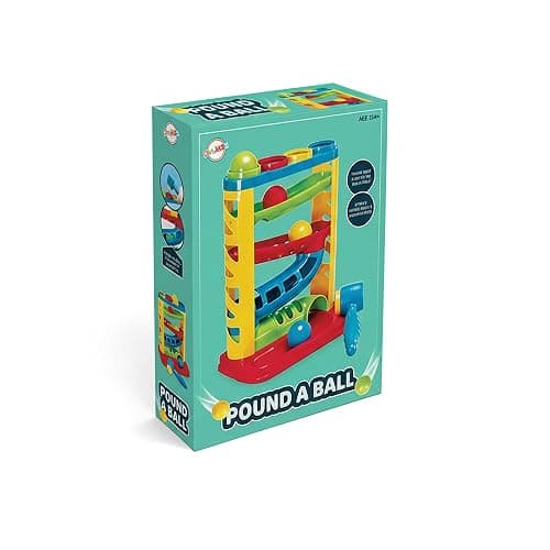 Durable Pound A Ball Toys for Toddler, Stacking, Learning, Active, Early Developmental Hammer Montessori Toys, Fun Gifts for Boy & Girl - STEM Educational Toy - Great Birthday Gift Ages 1 2 3 thumbnail 5