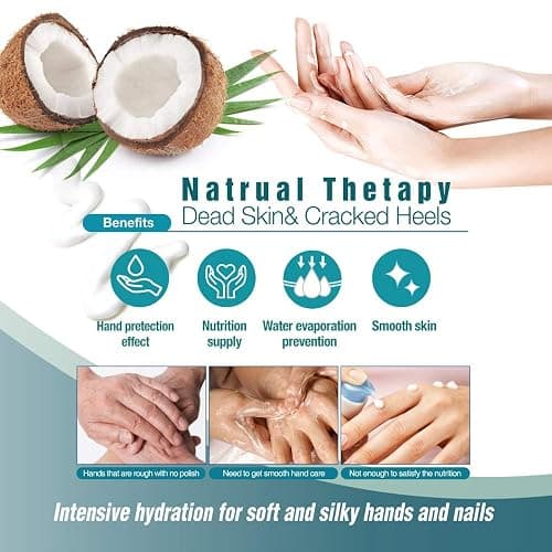 Epielle Intensive Repairing Hand Mask 6 Pairs, Deep Moisturizing Gloves for Dry, Cracked Hands, Self Care Gifts for Women, Spa Kit, Stocking Stuffers, Thanksgiving Essentials thumbnail 5